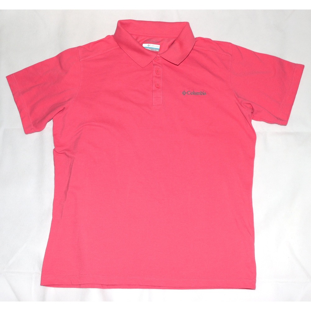 Columbia Omni Wick Advanced Evaporation Men's Short Sleeve Polo Shirt Size Large